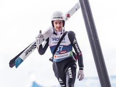 Mit Platz 15 nicht ganz zufrieden: Simon Ammann (Bild: KEYSTONE/APA/APA/EXPA/JFK)