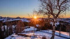 Abendstimmung bei Hohe Buche in Speicher. (Bild: Luciano Pau)