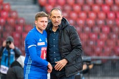Idriz Voca, Defensives Mittelfeld, 4,5 Ist nach der Einwechslung deutlich ballsicherer als davor Grether.(Bild: Martin Meienberger/freshfocus)