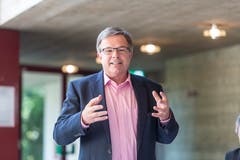 Werner Signer, Geschäftsführer von Konzert und Theater St.Gallen, wurde 2007 zum Ehren-Födlebürger. (Bild: Hanspeter Schiess)