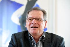 Auch Hubert Schlegel wurde erst Ehren-Föbü und dann Stadtrat. Der Oberländer war Kommandant der Stadtpolizei, als er 1992 in den Kreis der Ehren-Födlebürger aufgenommen wurde. 1997 wurde er in den Stadtrat gewählt, wo er bis 2006 blieb. 2016 erlag Schlegel im Alter von 73 Jahren einem Krebsleiden. (Bild: Hanspeter Schiess, 8. März 2011)