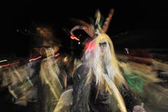 Eintrommeln in Schattdorf. (Bild: Urs Hanhart, 27. Februar 2019)