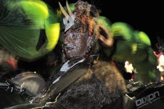 Eintrommeln in Schattdorf. (Bild: Urs Hanhart, 27. Februar 2019)