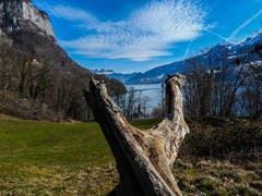 Unterwegs zu den Seerenbachfällen am Walensee. (Bild: Renato Maciariello)