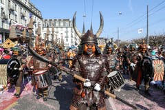 Buntes Treiben auf den Strassen der Stadt Luzern: Impressionen vom Fritschi-Umzug 2019. (Bild: Philipp Schmidli)