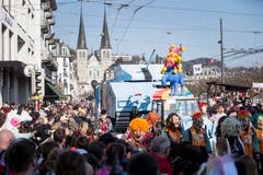 Fritschiumzug in Luzern. (Bild: Manuela Jans-Koch)