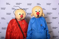 Wer hed de beschti Grend 2019: Impressionen vom Shooting vom Schmutzigen Donnerstag im Hotel Schweizerhof. (Bild: Dominik Wunderli, Luzern, 28. Februar 2019)