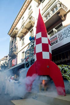 Gruppe Domus am Schmutzigen Donnerstag. (Bild: Philipp Schmidli)