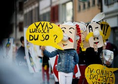 Interaktion mit den Zuschauern. (Bild: Stefan Kaiser (Zug, 28. Februar 2019))
