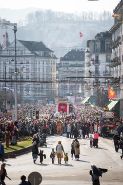 Am Schweizerhofquai in Luzern. (Bild: Manuela Jans-Koch)