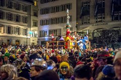 Auf dem Kapellplatz in Luzern. (Bild: Pius Amrein, Luzern, 28. Februar 2019)