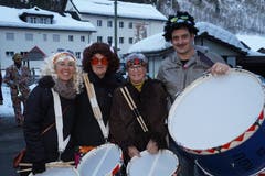 Katzenmusik in Unterschächen. (Bild: Franz Imholz, 28. Februar 2019)