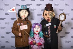 Wer hed de beschti Grend 2019: Impressionen vom Shooting vom Schmutzigen Donnerstag im Hotel Schweizerhof. (Bild: Dominik Wunderli, Luzern, 28. Februar 2019)