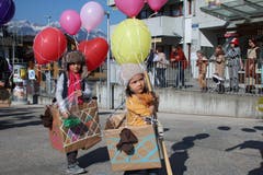 Impressionen der Kinderfasnacht Sachseln. (Bild: Marion Wannemacher, 28. Februar 2019)