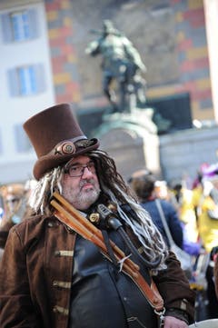 Unterwegs in Altdorf. (Bild: Urs Hanhart, 28. Februar 2019)