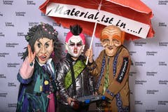Wer hed de beschti Grend 2019: Impressionen vom Shooting vom Schmutzigen Donnerstag im Hotel Schweizerhof. (Bild: Dominik Wunderli, Luzern, 28. Februar 2019)