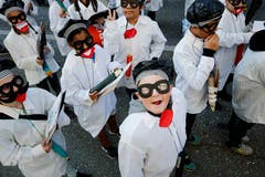 Fasnacht macht Spass. (Bild: Stefan Kaiser (Zug, 28. Februar 2019))
