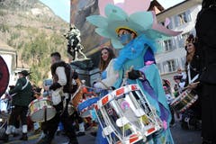 Unterwegs in Altdorf. (Bild: Urs Hanhart, 28. Februar 2019)