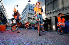 Auch Artisten sind dabei. (Bild: Stefan Kaiser (Zug, 28. Februar 2019))