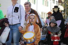 Kinderumzug Schattdorf. (Bild: Markus Zwyssig, 28. Februar 2019)