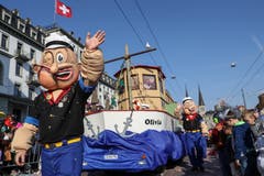 Buntes Treiben auf den Strassen der Stadt Luzern: Impressionen vom Fritschi-Umzug 2019. (Bild: Philipp Schmidli)