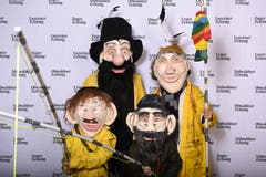 Wer hed de beschti Grend 2019: Impressionen vom Shooting vom Schmutzigen Donnerstag im Hotel Schweizerhof. (Bild: Dominik Wunderli, Luzern, 28. Februar 2019)