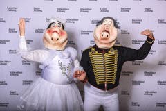 Wer hed de beschti Grend 2019: Impressionen vom Shooting vom Schmutzigen Donnerstag im Hotel Schweizerhof. (Bild: Dominik Wunderli, Luzern, 28. Februar 2019)
