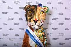 Wer hed de beschti Grend 2019: Impressionen vom Shooting vom Schmutzigen Donnerstag im Hotel Schweizerhof. (Bild: Dominik Wunderli, Luzern, 28. Februar 2019)
