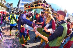«Bitte noch ein Schnaps!» (Bild: Markus von Rotz, 28. Februar 2019)
