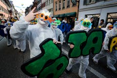 Wer nicht hören kann, muss lesen. (Bild: Stefan Kaiser (Zug, 28. Februar 2019))