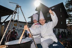 Diese Köche verderben den Brei nicht. (Bild: Christian H. Hildebrand, (Unterägeri, 28.Februar 2019))