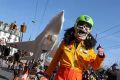 Buntes Treiben auf den Strassen der Stadt Luzern: Impressionen vom Fritschi-Umzug 2019. (Bild: Philipp Schmidli)