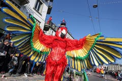 Buntes Treiben auf den Strassen der Stadt Luzern: Impressionen vom Fritschi-Umzug 2019. (Bild: Philipp Schmidli)