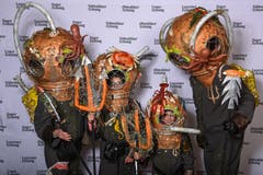 Wer hed de beschti Grend 2019: Impressionen vom Shooting vom Schmutzigen Donnerstag im Hotel Schweizerhof. (Bild: Dominik Wunderli, Luzern, 28. Februar 2019)