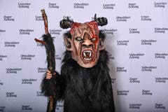 Wer hed de beschti Grend 2019: Impressionen vom Shooting vom Schmutzigen Donnerstag im Hotel Schweizerhof. (Bild: Dominik Wunderli, Luzern, 28. Februar 2019)