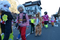 Impressionen vom Kinderumzug Wolfenschiessen. (Bild: Franz Niederberger, 28. Februar 2019)