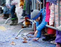 Für das Aufräumen ist es noch etwas früh. (Bild: Stefan Kaiser (Zug, 28. Februar 2019))
