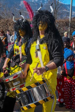 Farbige Impressionen vom Kinderumzug in Altdorf am Schmutzigen Donnerstag. (Bild: Leserin Rochelle Harwin)