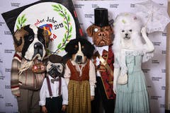 Wer hed de beschti Grend 2019: Impressionen vom Shooting vom Schmutzigen Donnerstag im Hotel Schweizerhof. (Bild: Dominik Wunderli, Luzern, 28. Februar 2019)
