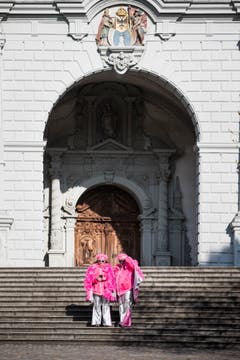 Strassenfasnacht in der Fasnacht 2019 in Luzern. (Bild: Manuela Jans-Koch)