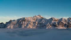 Blick von Hochalp in Richtung Säntis. (Bild: Thomas Lutz)