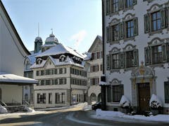 Sauberes Herisau: zwölf Stunden nach dem grossen Schneefall. (Bild: Hanspeter Berger)