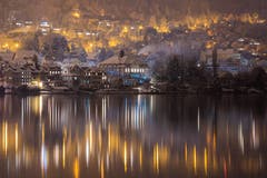 Winterstimmung in Zug. (Bild: Daniel Hegglin, Zug, 4. Februar 2019)