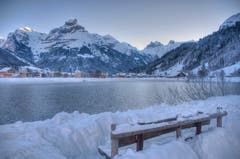 Frostiger Morgen in Engelberg. (Bild: Caroline Pirskanen, Engelberg, 5. Februar 2019)