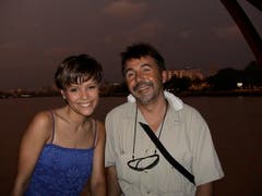 Marco Lucchi zusammen mit Sängerin Francine Jordi. (Bild: PD)