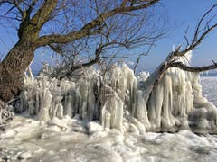 Bald geht's dem Eis am Bodensee an den Kragen. (Bild: Toni Sieber)