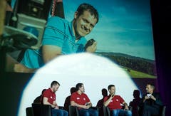 Das Ballonteam Zeberli im Interview. (Bild: Reto Martin)