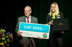 Gewinner in der Kategorie Sportförderer war Paul Merz. (Bild: Reto Martin)