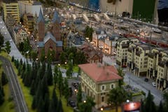 Gut ausgeleuchtet ist die Stadt auf jeden Fall. (Bild: Nadia Schärli, Emmenbrücke 8. Februar 2019)