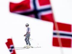 Die Abfahrt der Männer - Norwegisches Festspiel (Bild: KEYSTONE/JEAN-CHRISTOPHE BOTT)